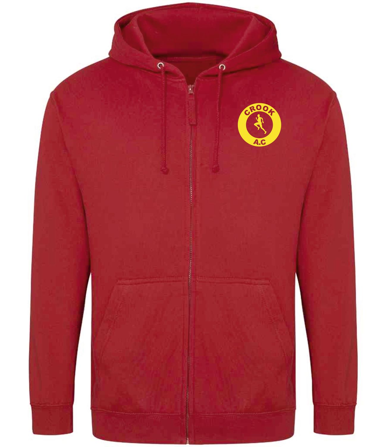 Crook AC Full Zipped Hooded Top Junior Crook AC Full Zipped Hooded Top Junior