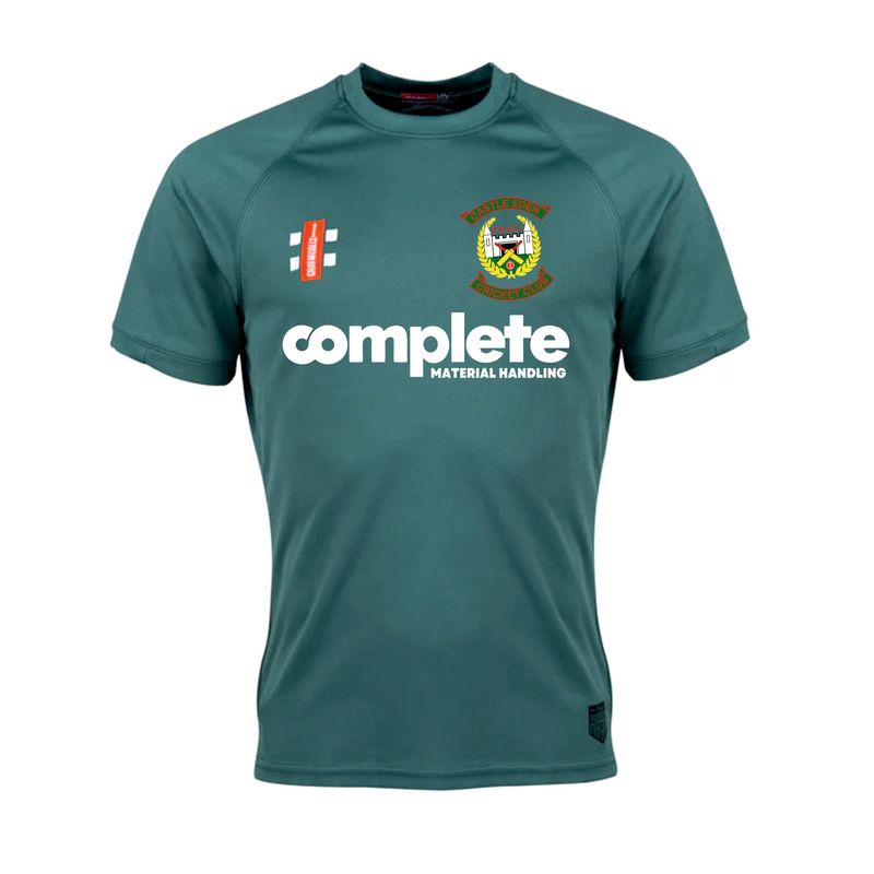 Castle Eden Ladies Matrix Green Short Sleeve Training T Shirt Castle Eden Ladies Matrix Green Short Sleeve Training T Shirt