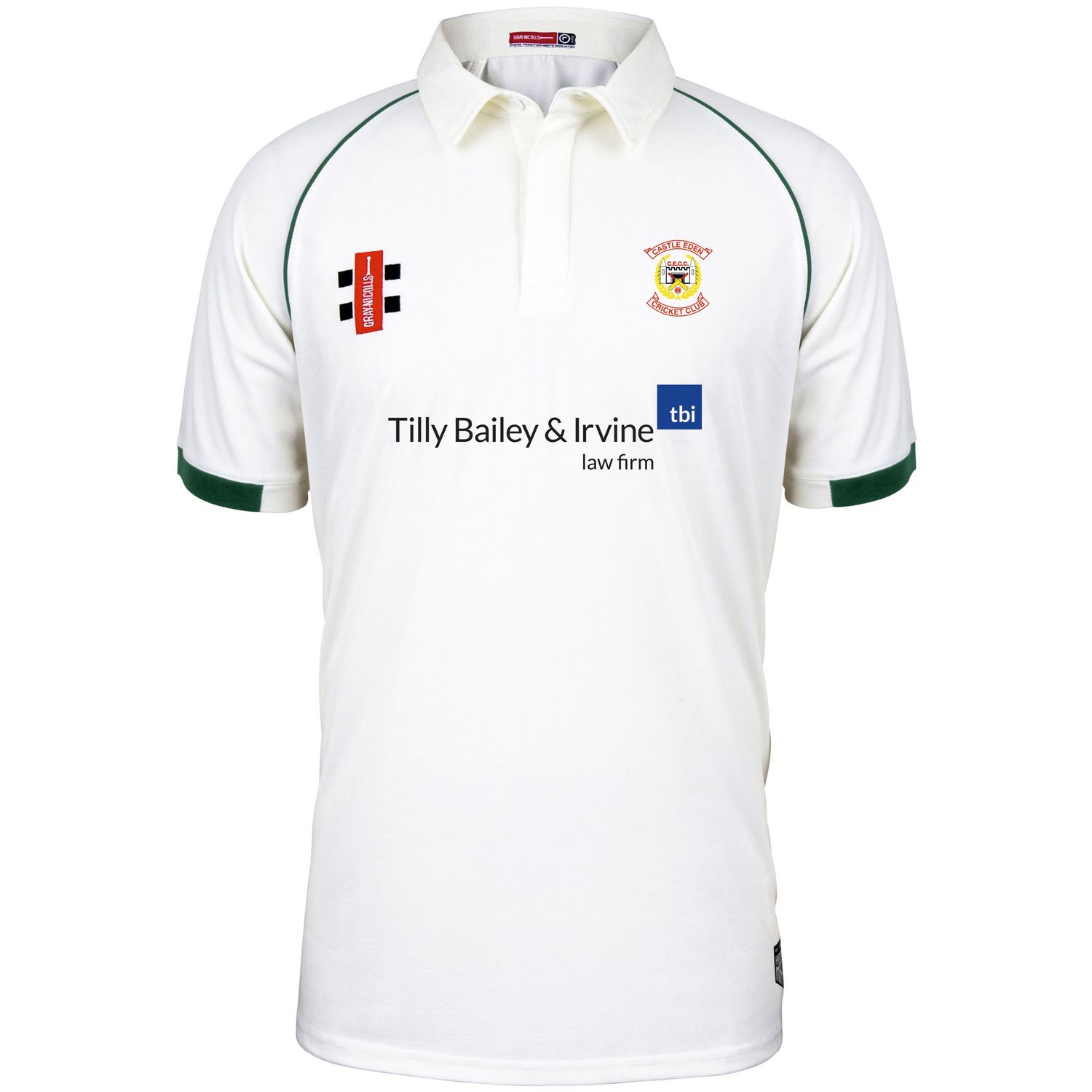 Castle Eden Matrix v2 Short Sleeve Cricket Shirt