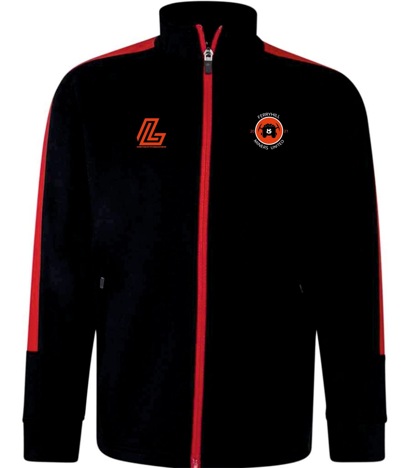 Ferryhill Miners United Full Zip Tracksuit Top Ferryhill Miners United Full Zip Tracksuit Top