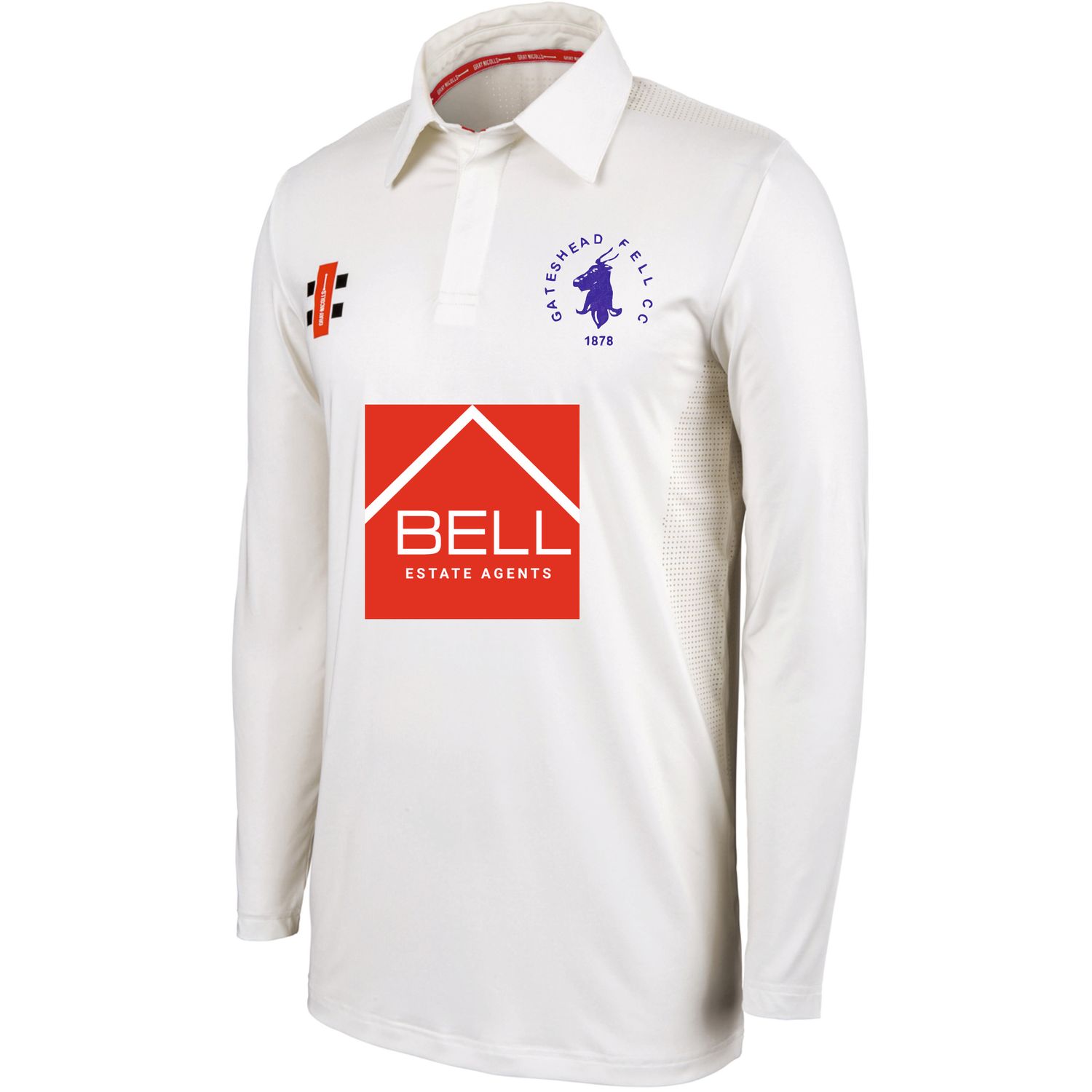 Gateshead Fell Pro Performance Long Sleeve Cricket Shirt Gateshead Fell Pro Performance Long Sleeve Cricket Shirt