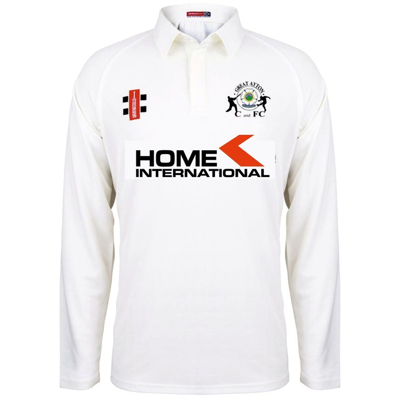 Great Ayton Matrix V2 Long Sleeve Cricket Shirt Great Ayton Matrix V2 Long Sleeve Cricket Shirt