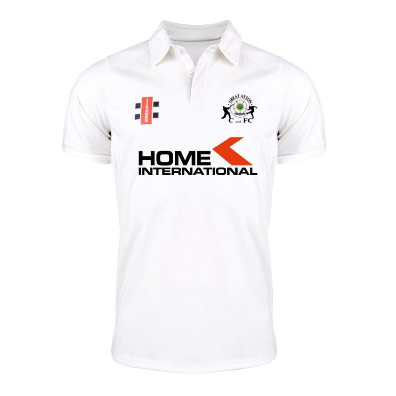 Great Ayton Pro Performance Short Sleeve Cricket Shirt Great Ayton Pro Performance Short Sleeve Cricket Shirt