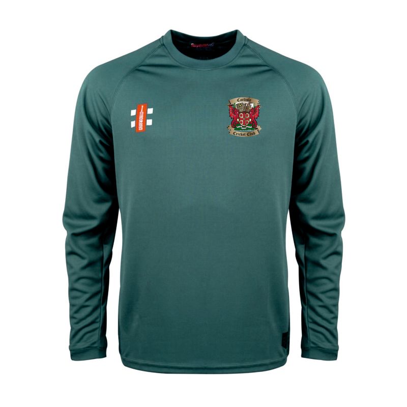 Carlisle Matrix Long Sleeve Green T Shirt Adult NLE FRONT Carlisle Matrix Long Sleeve Green T Shirt Adult NLE FRONT