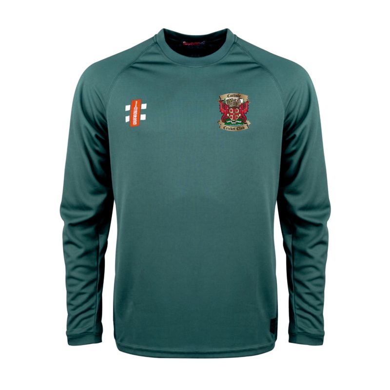 Carlisle Matrix Long Sleeve Green T Shirt Adult NLE FRONT Carlisle Matrix Long Sleeve Green T Shirt Adult NLE FRONT