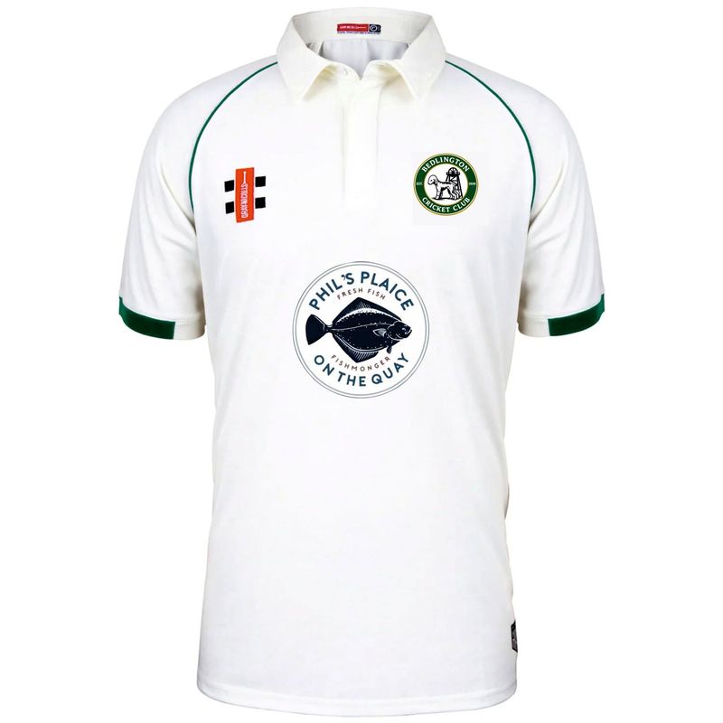Bedlington JUNIORS Matrix V2 Short Sleeve Cricket Shirt Bedlington JUNIORS Matrix V2 Short Sleeve Cricket Shirt