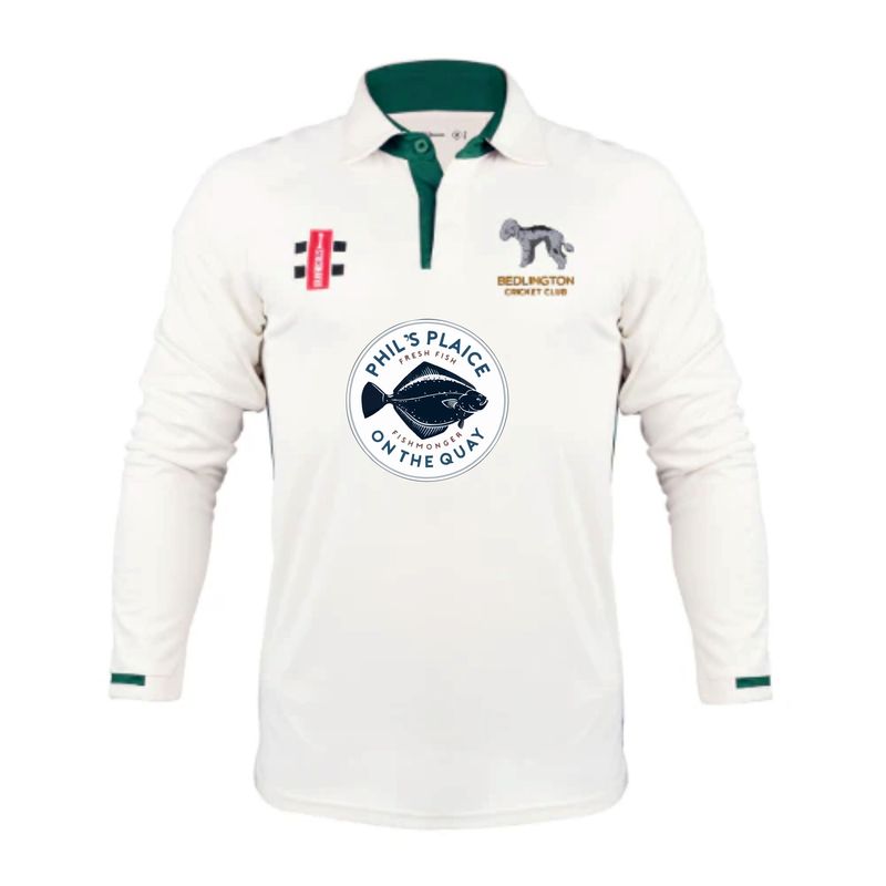 Bedlington SENIORS Pro Performance V3 Long Sleeve Cricket Shirt Adult Bedlington SENIORS Pro Performance V3 Long Sleeve Cricket Shirt Adult