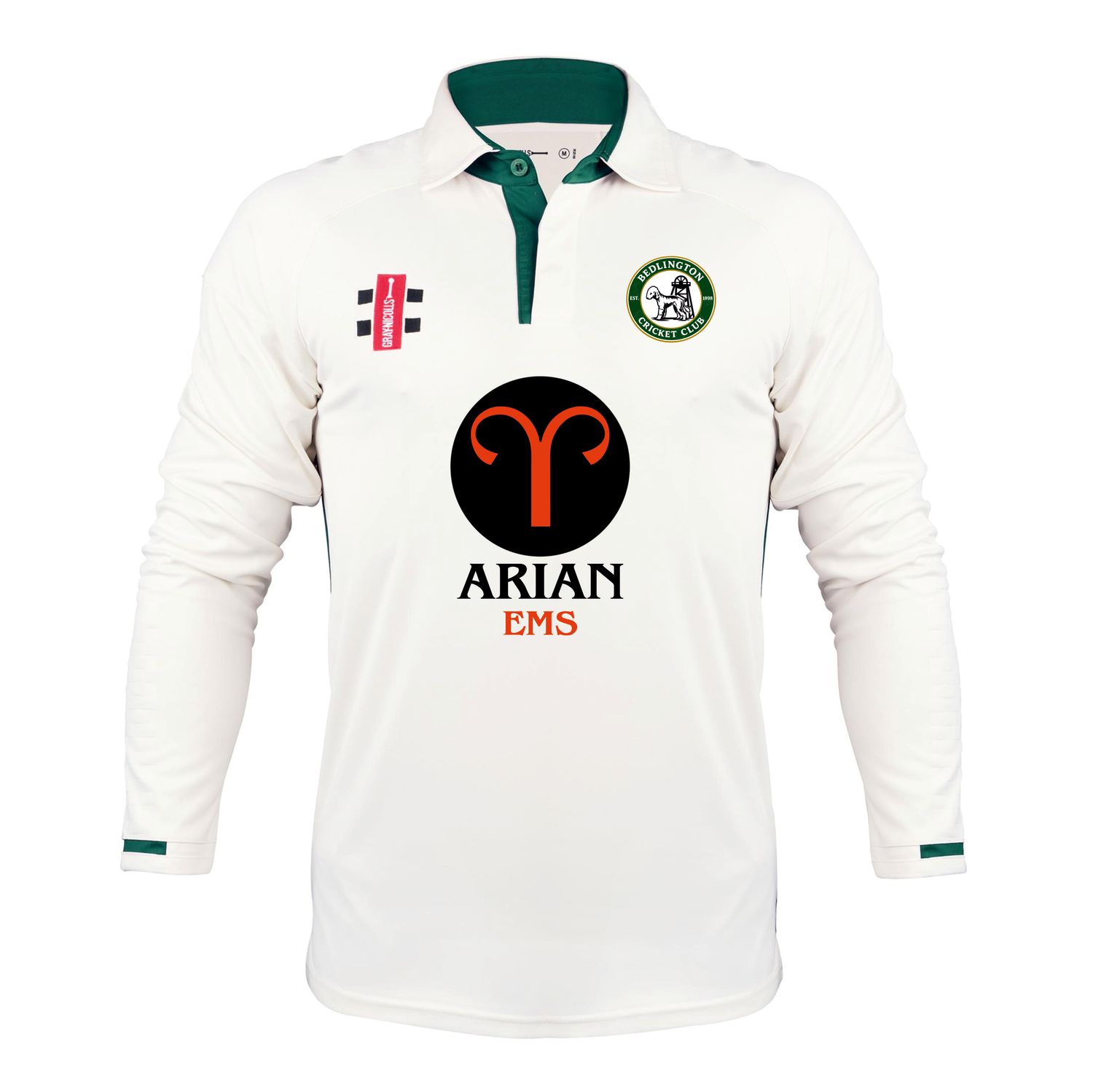 Bedlington SENIORS Pro Performance V3 Long Sleeve Cricket Shirt Adult Bedlington SENIORS Pro Performance V3 Long Sleeve Cricket Shirt Adult