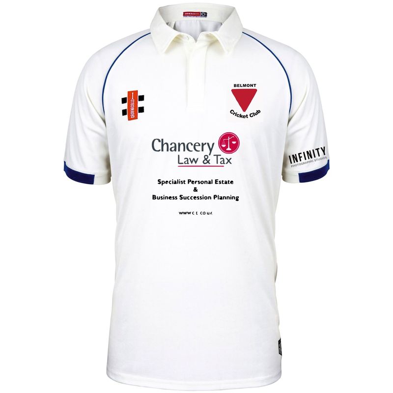 Belmont Matrix V2 Short Sleeve Cricket Shirt Belmont Matrix V2 Short Sleeve Cricket Shirt