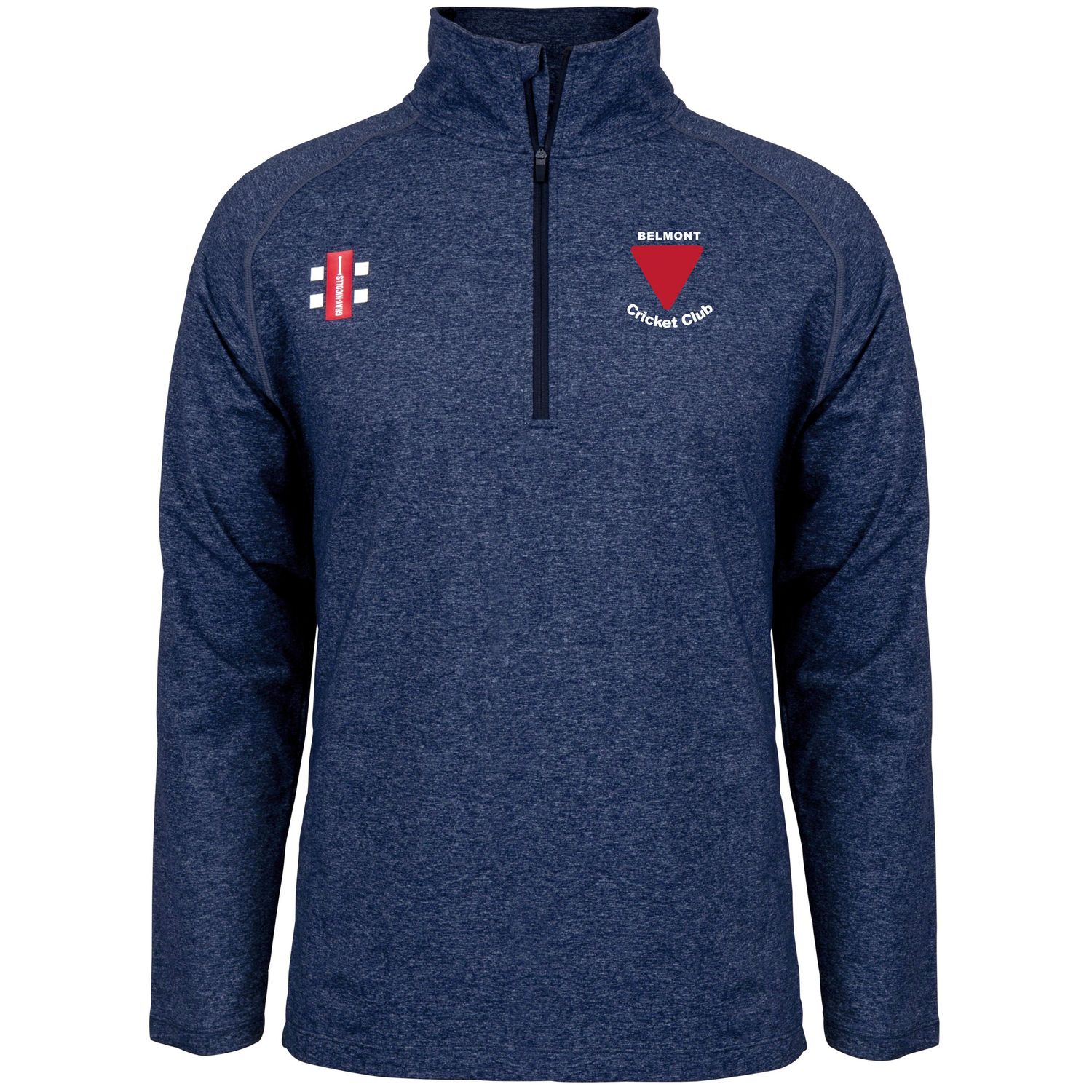 Belmont Velocity Mid Layer 1/4 Zip Top Belmont Velocity Mid Layer 1/4 Zip Top