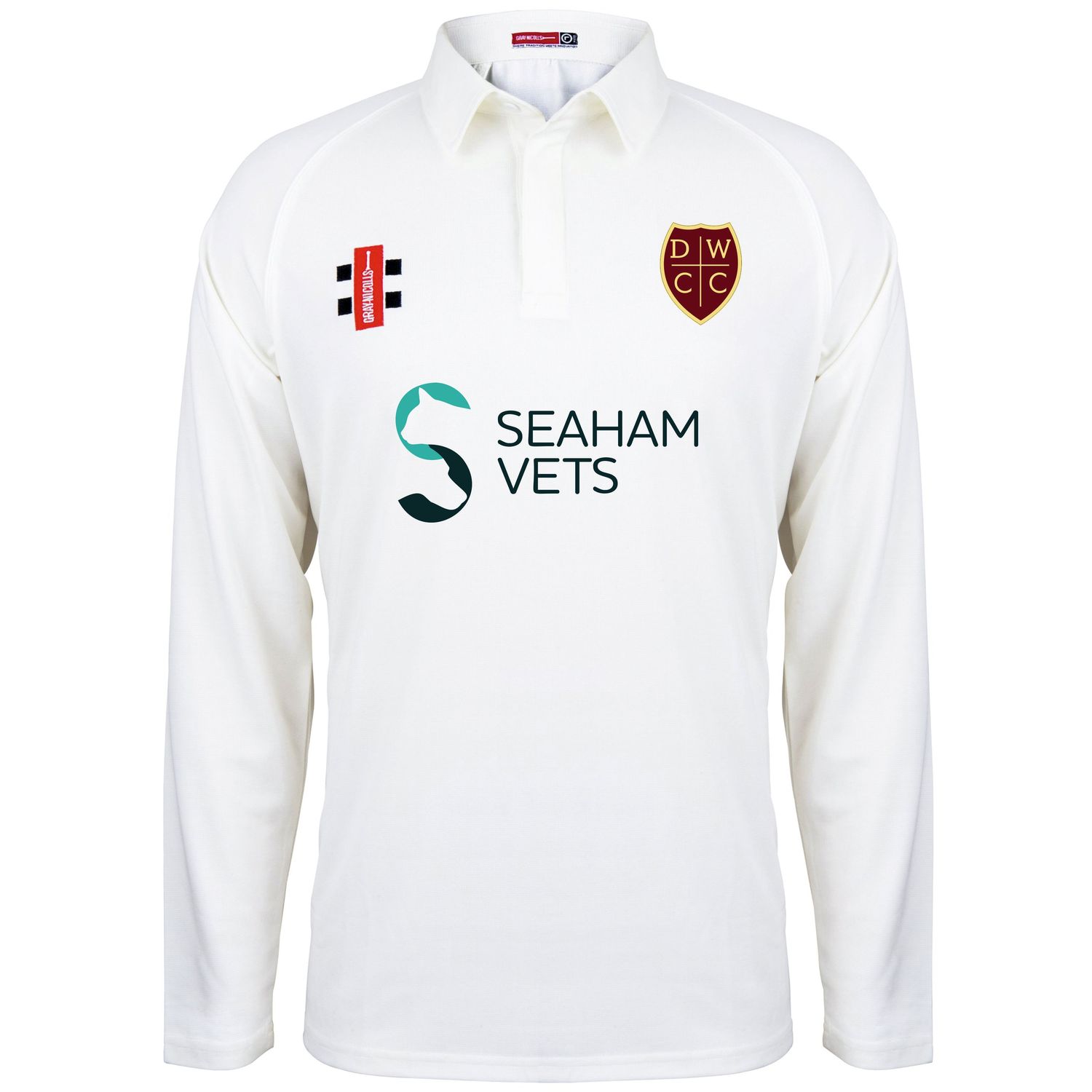 Dawdon Welfare Matrix V2 Long Sleeve Cricket Shirt Dawdon Welfare Matrix V2 Long Sleeve Cricket Shirt