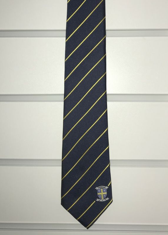 Durham CCC Navy/Gold Pinstripe Tie Durham CCC Navy/Gold Pinstripe Tie