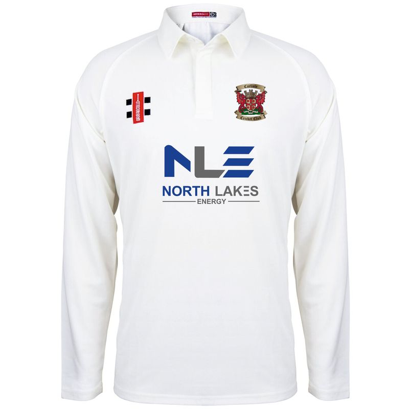 Carlisle cc Matrix V2 Long Sleeve Cricket Shirt Carlisle cc Matrix V2 Long Sleeve Cricket Shirt