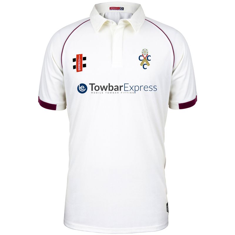Castleton Matrix V2 Junior Short Sleeve Cricket Shirt Castleton Matrix V2 Junior Short Sleeve Cricket Shirt