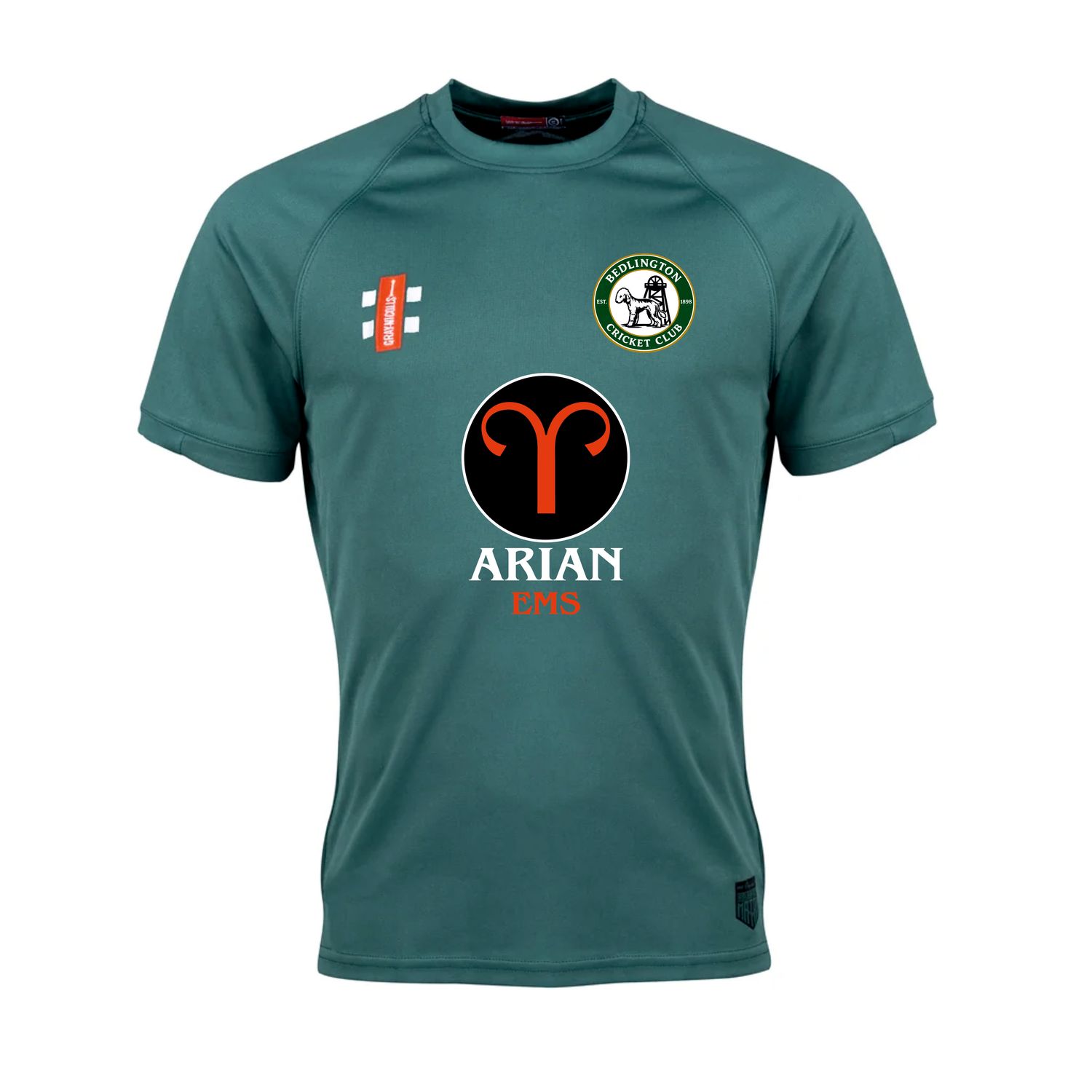 Bedlington SENIORS Matrix Green Short Sleeve T Shirt Bedlington SENIORS Matrix Green Short Sleeve T Shirt