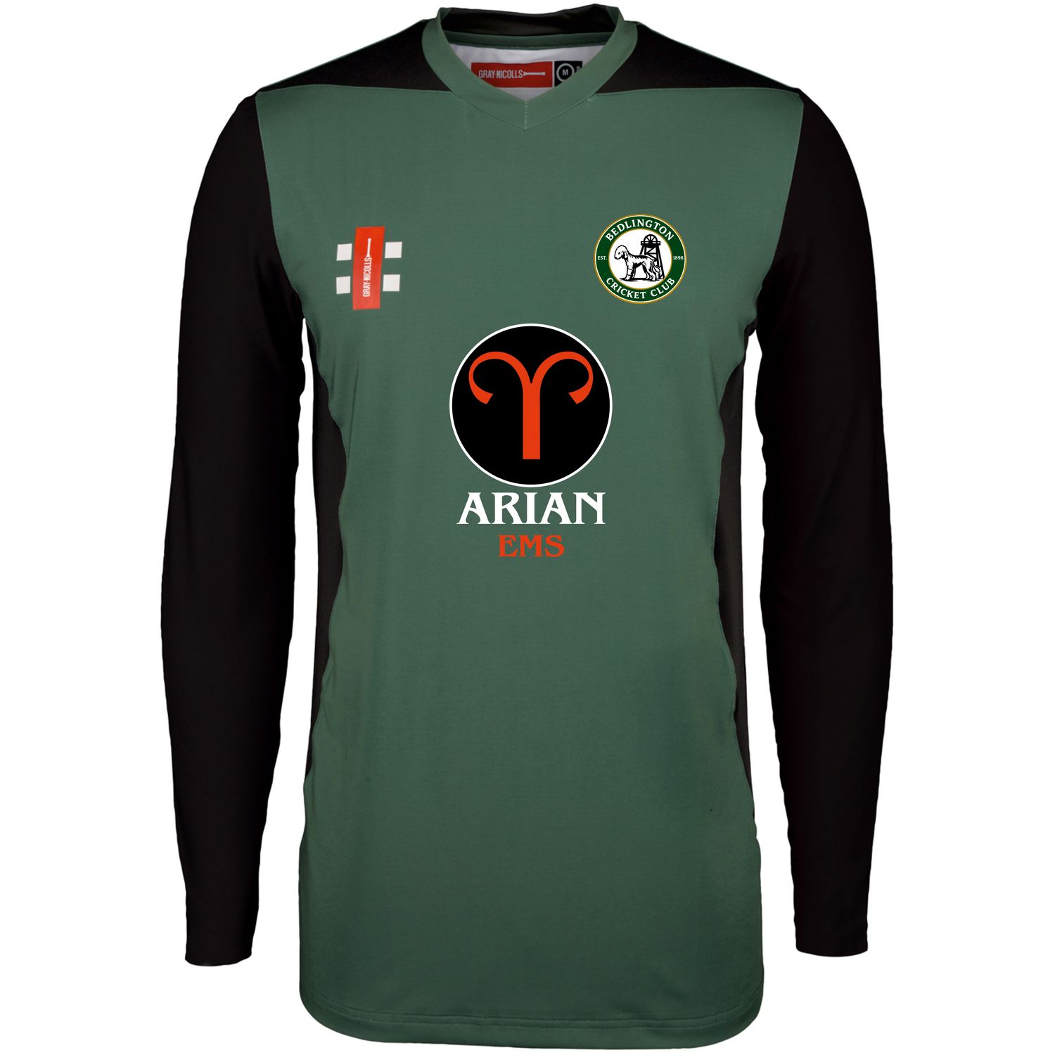 Bedlington SENIORS Pro Performance Long Sleeve Training Shirt Bedlington SENIORS Pro Performance Long Sleeve Training Shirt