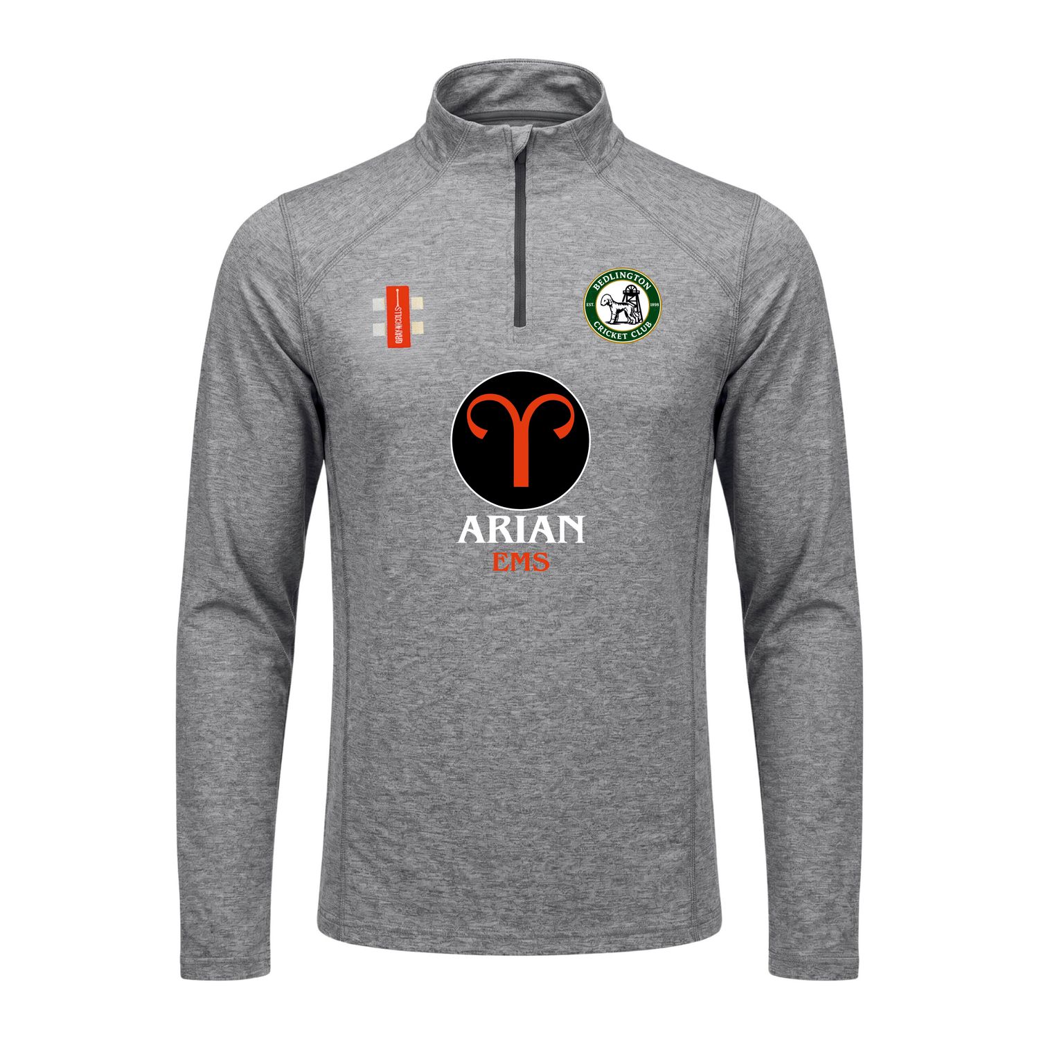 Bedlington SENIORS Atom Mid Layer 1/4 Zip Top
