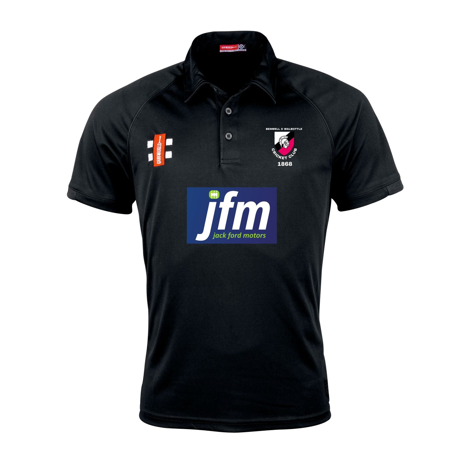 Benwell & Walbottle Matrix Polo Shirt Benwell & Walbottle Matrix Polo Shirt
