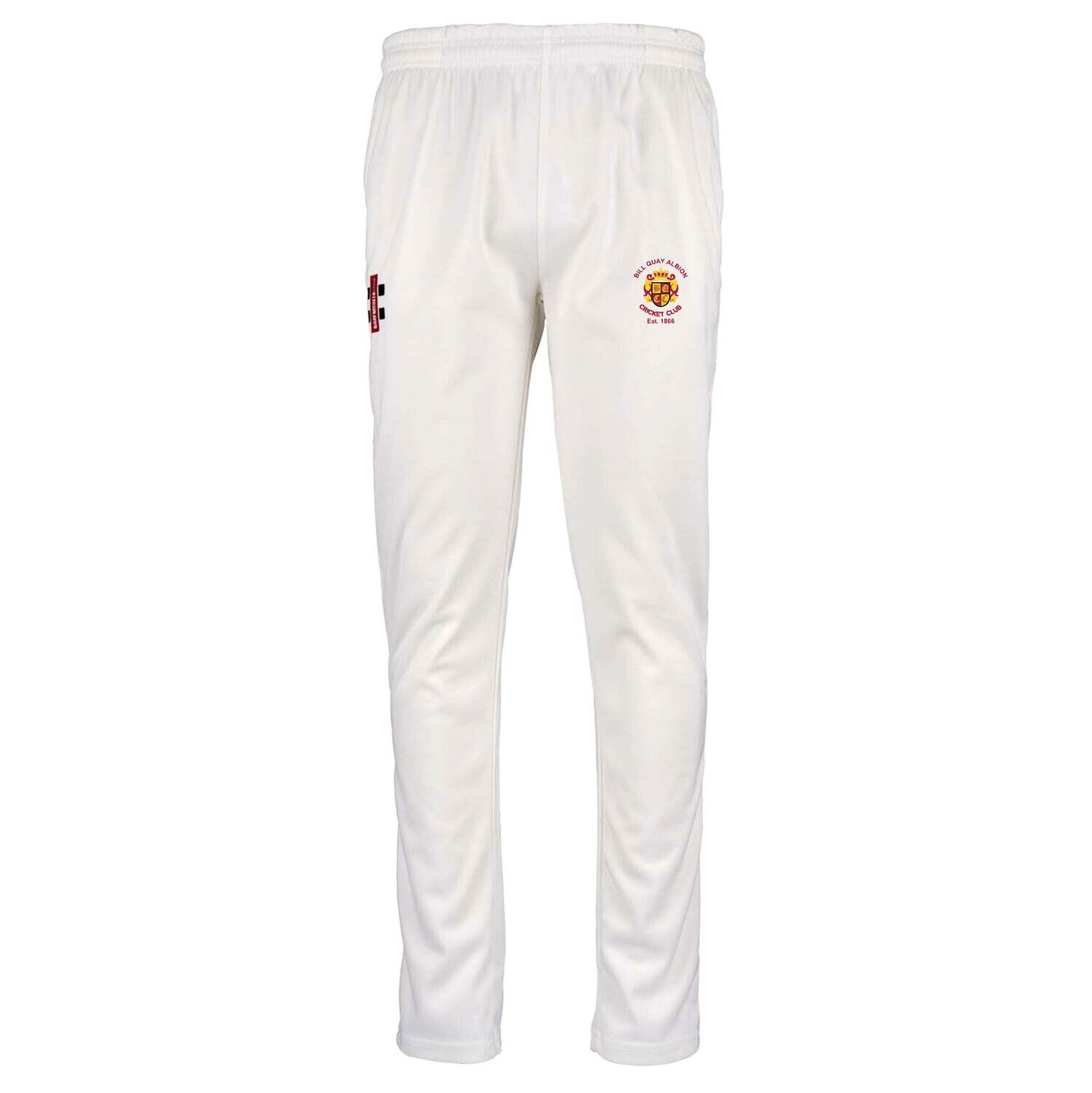 Bill Quay Matrix V2 SLIM FIT Cricket Trousers Bill Quay Matrix V2 SLIM FIT Cricket Trousers
