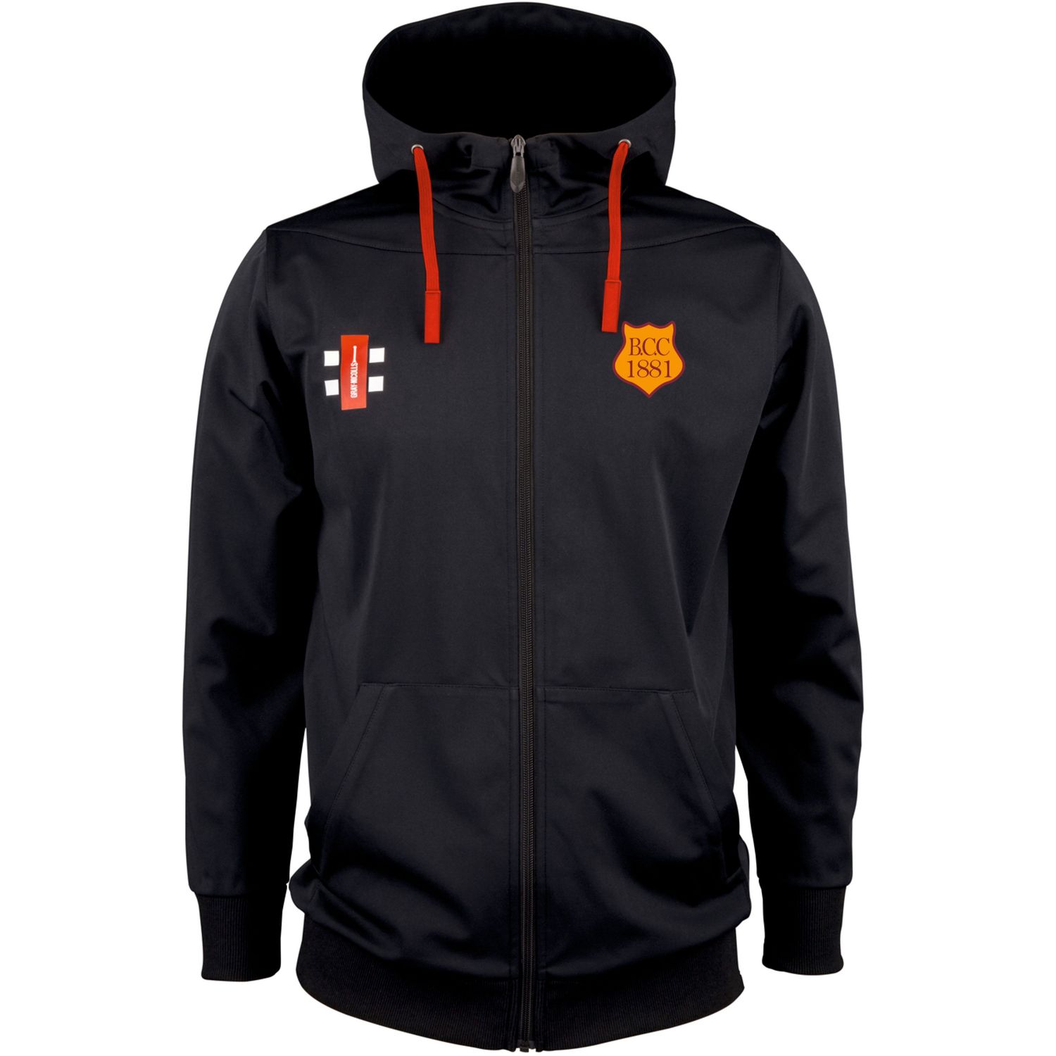 Bilton Pro Performance Full Zip Hooded Top Adult