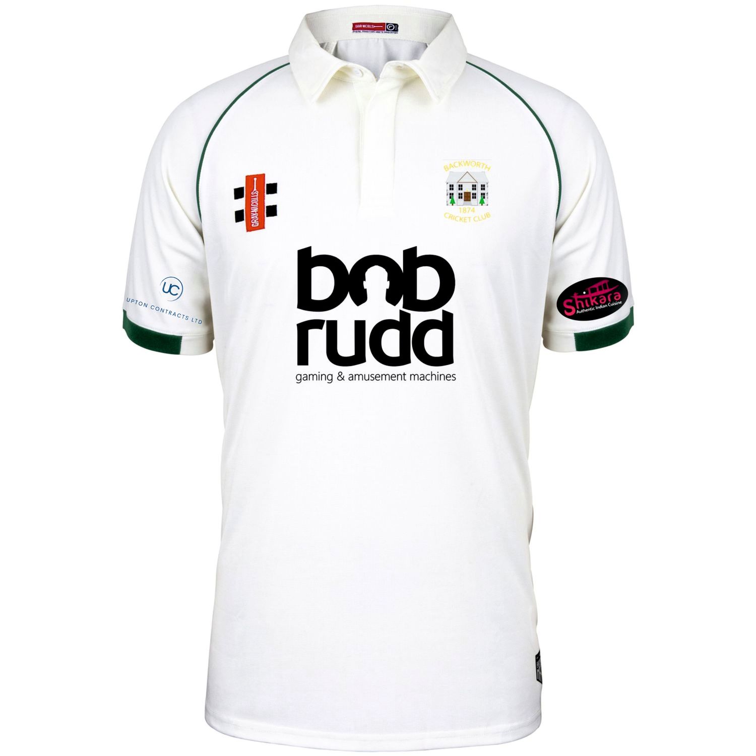 Backworth Matrix V2 Short Sleeve Cricket Shirt Backworth Matrix V2 Short Sleeve Cricket Shirt