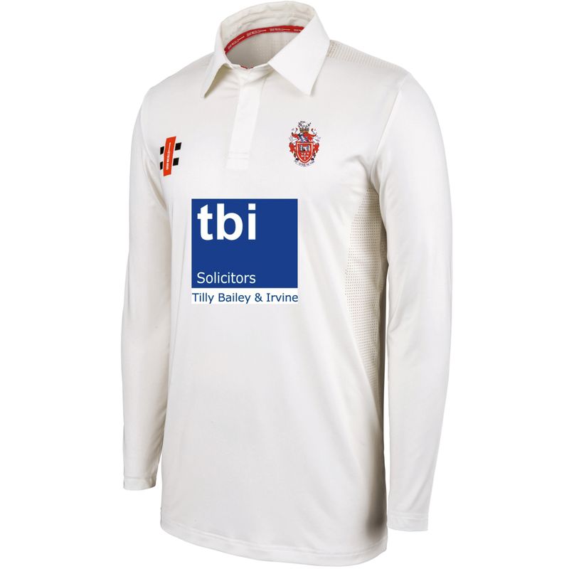 Barnard Castle Pro Performance Long Sleeve Cricket Shirt Adult Barnard Castle Pro Performance Long Sleeve Cricket Shirt Adult