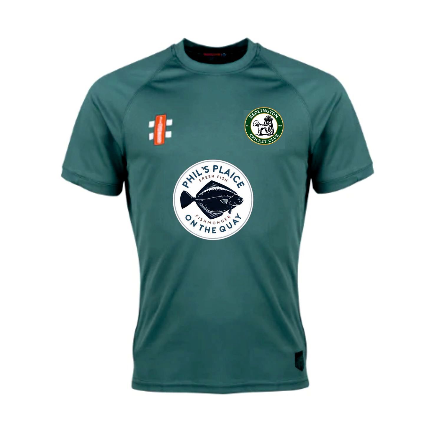 Bedlington JUNIORS Matrix Green Short Sleeve T Shirt