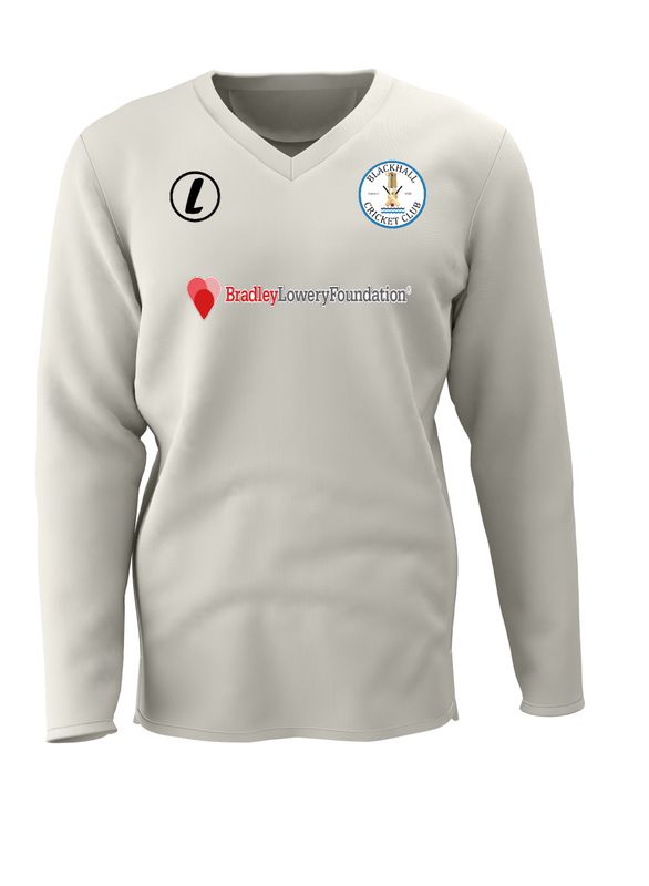 Blackhall Colliery Radial Long Sleeve Cricket Sweater