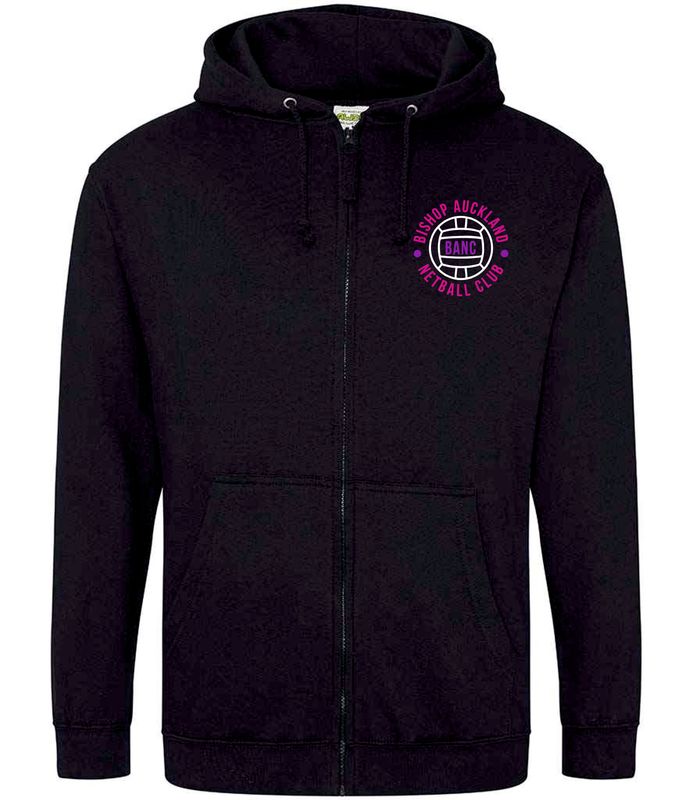 BANC Black Full Zip Hooded Top BANC Black Full Zip Hooded Top