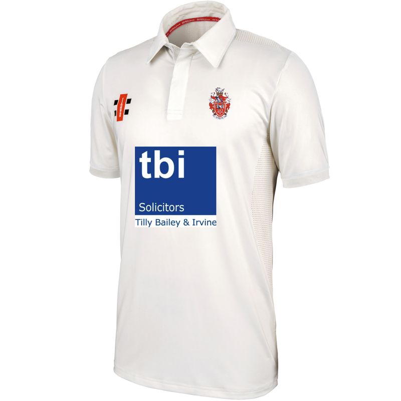 Barnard Castle Pro Performance Short Sleeve Cricket Shirt Adult Barnard Castle Pro Performance Short Sleeve Cricket Shirt Adult