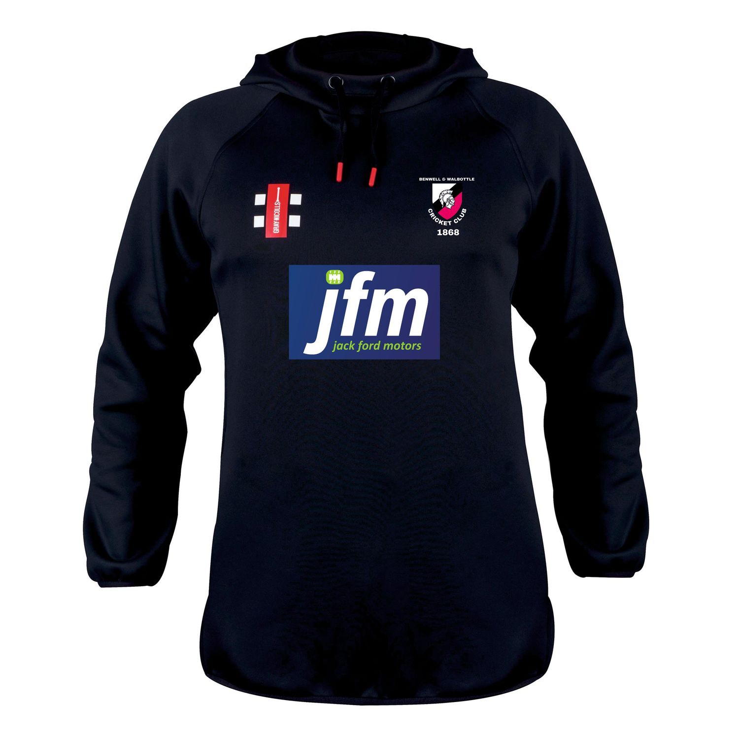 Benwell & Walbottle Pro Performance V2 Pull Over Hooded Top Adult Benwell & Walbottle Pro Performance V2 Pull Over Hooded Top Adult