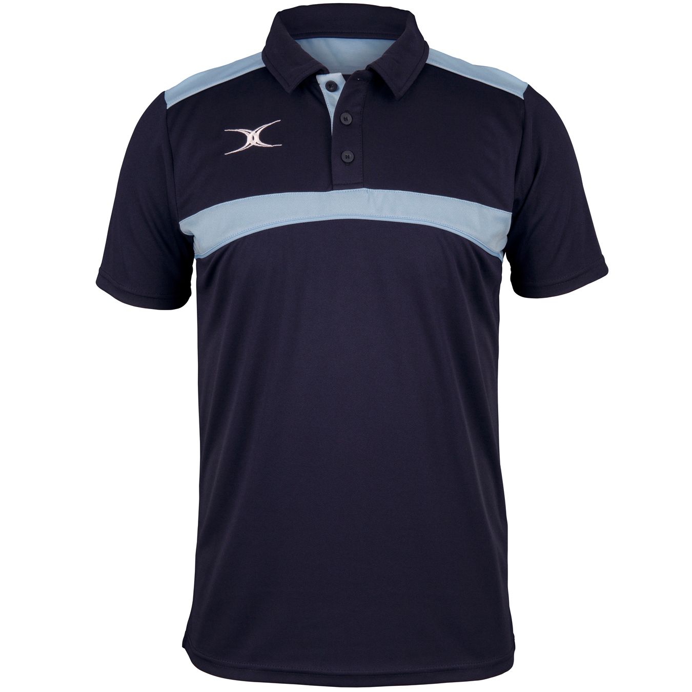 Bishop Auckland RUFC Navy Sky Photon Polo Shirt