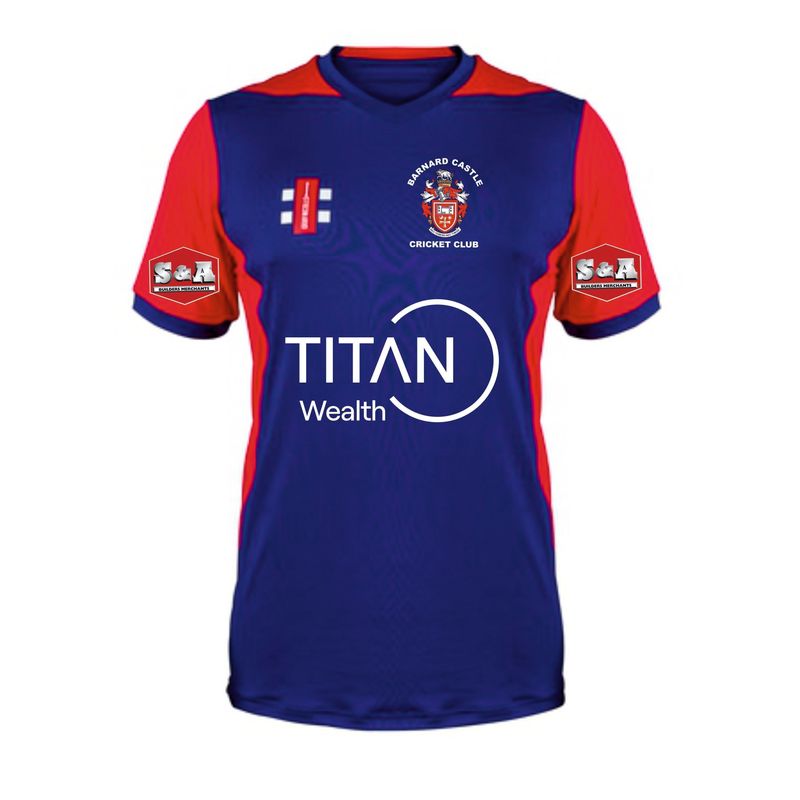 Barnard Castle Juniors T20 Short Sleeve Match Shirt Barnard Castle Juniors T20 Short Sleeve Match Shirt