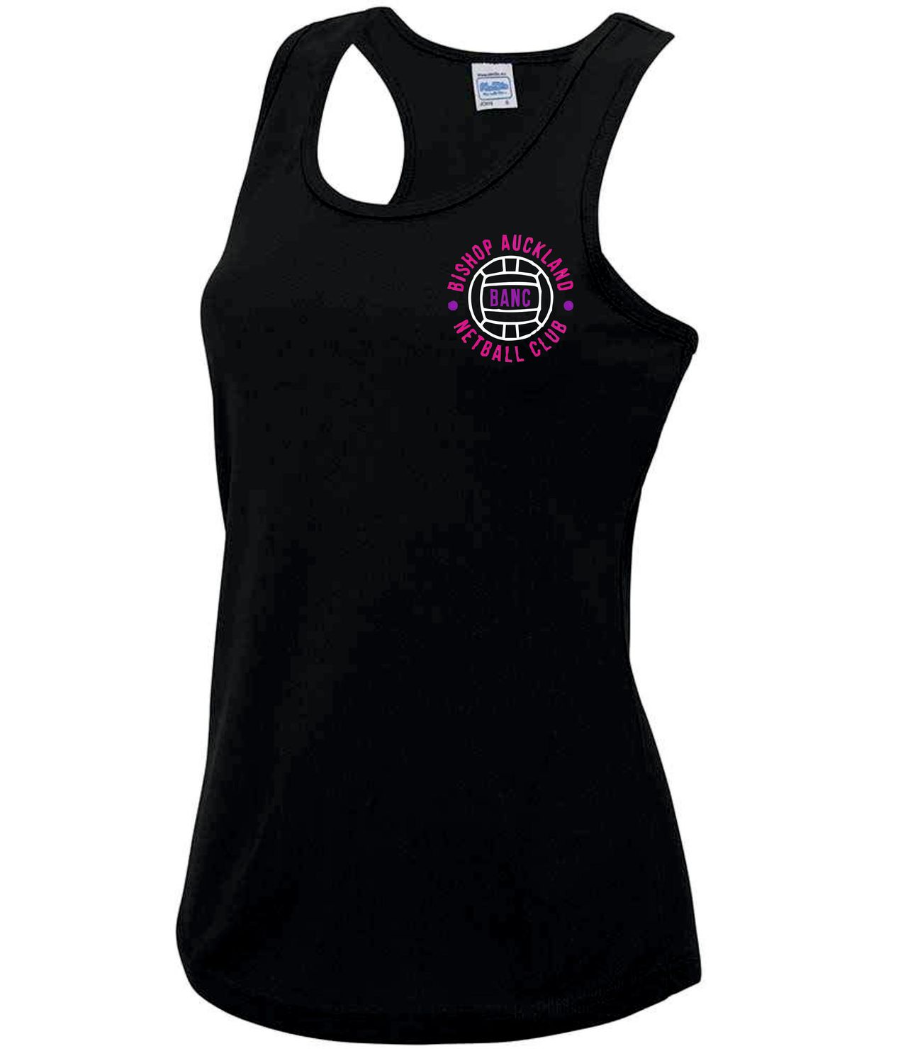 BANC Black Ladies Vest Top BANC Black Ladies Vest Top