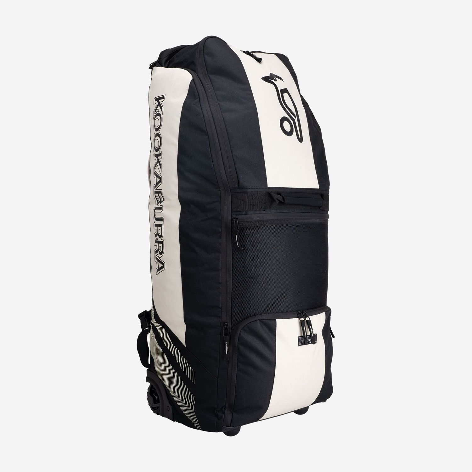 2026 Kookaburra Pro wd2000 Black / Bone Wheelie Duffle Cricket Bag 90 x 30 x 30cm 2026 Kookaburra Pro wd2000 Black / Bone Wheelie Duffle Cricket Bag 90 x 30 x 30cm