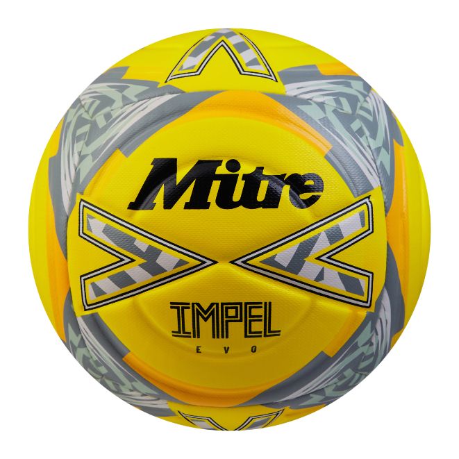 Mitre Impel Evo Football (YELLOW / BLACK / GREY)