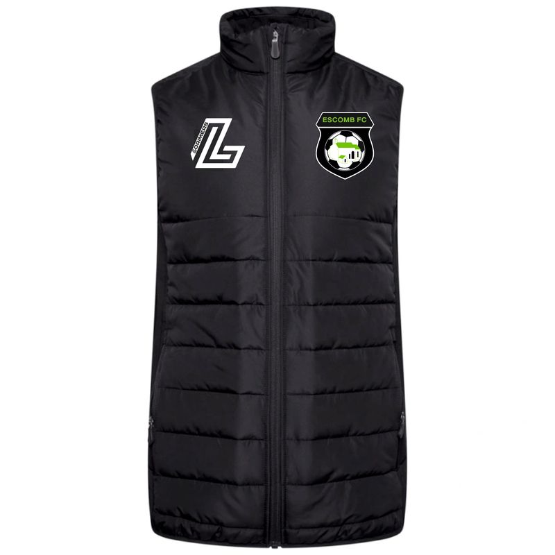 Escomb FC Club Body Warmer Escomb FC Club Body Warmer