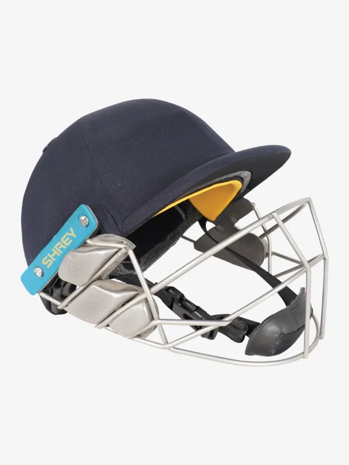 Shrey Masterclass 2.0 Wicket Keeping Cricket Helmet - Steel Grill