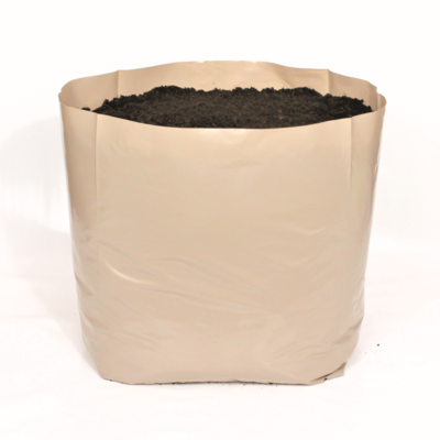 17 litre Oxo-Biodegradable Taupe Hadopots (BD15) - PACK 50