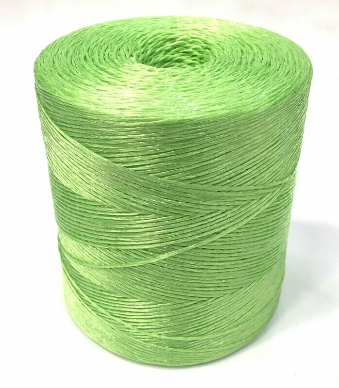 TWINE, GREEN, POLYPROP - 1KG