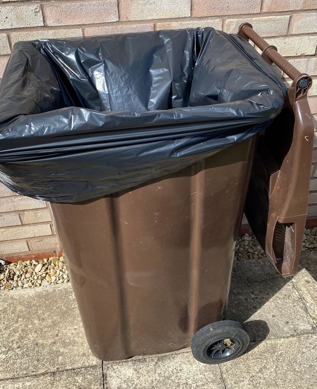 Wheelie Bin (240L) Liners - box of 100 - FREE DELIVERY ON THIS ITEM Wheelie Bin (240L) Liners - box of 100 - FREE DELIVERY ON THIS ITEM
