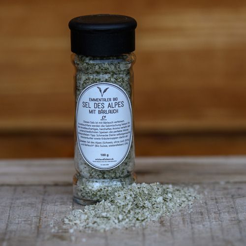 Emmentaler Bio Suisse Sel des Alpes mit Bärlauch
