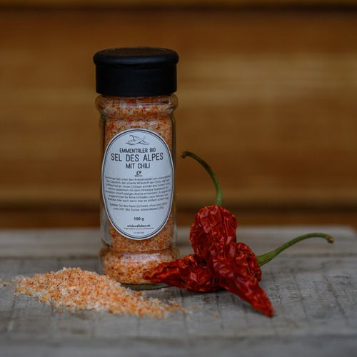 Emmentaler Bio Suisse Sel des Alpes mit Chili