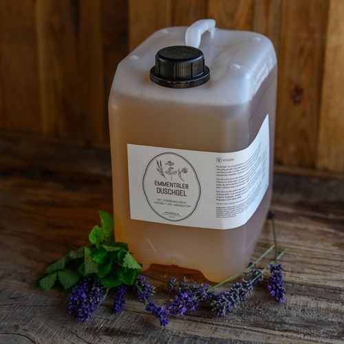 Emmentaler Duschbad 5 Liter Tank - zum Auffüllen