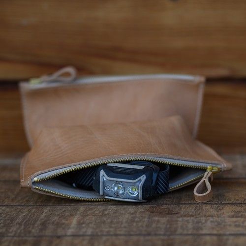 Bio Leder Etui mit liebevoller Innenaufschrift