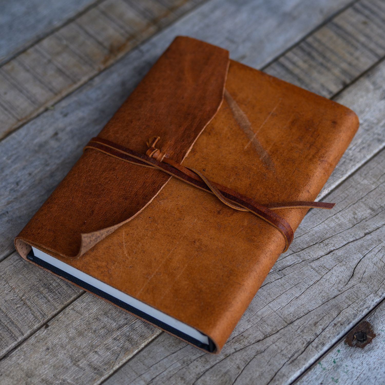 Bio Leder Notizbuch – wielandleben – mittel