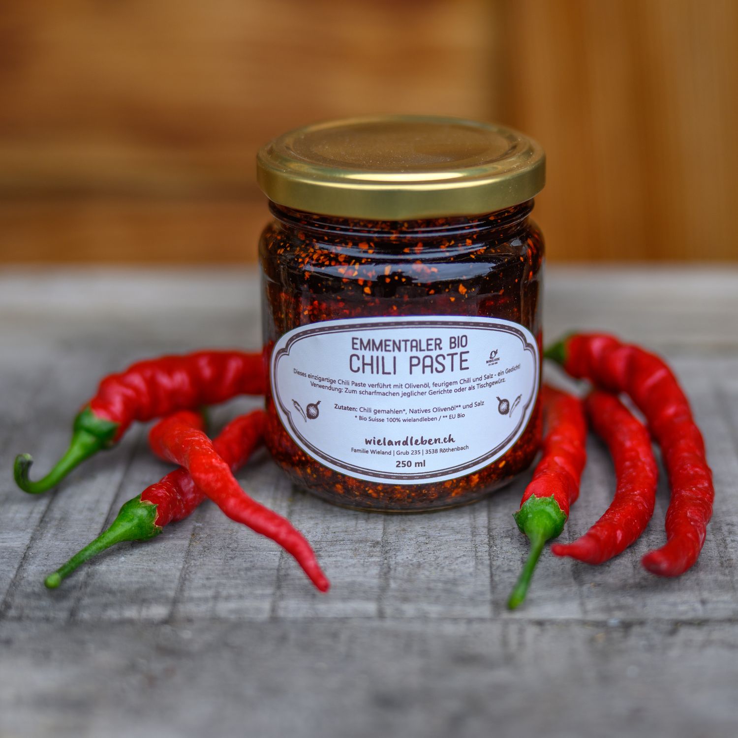 Emmentaler Bio Suisse Chilipaste