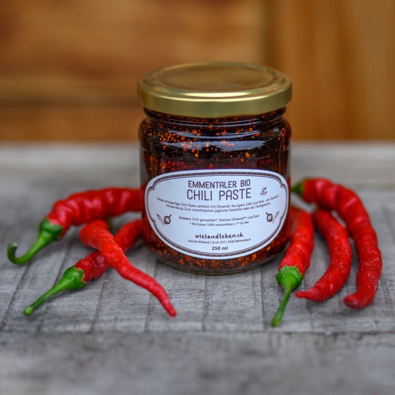 Emmentaler Bio Suisse Chilipaste