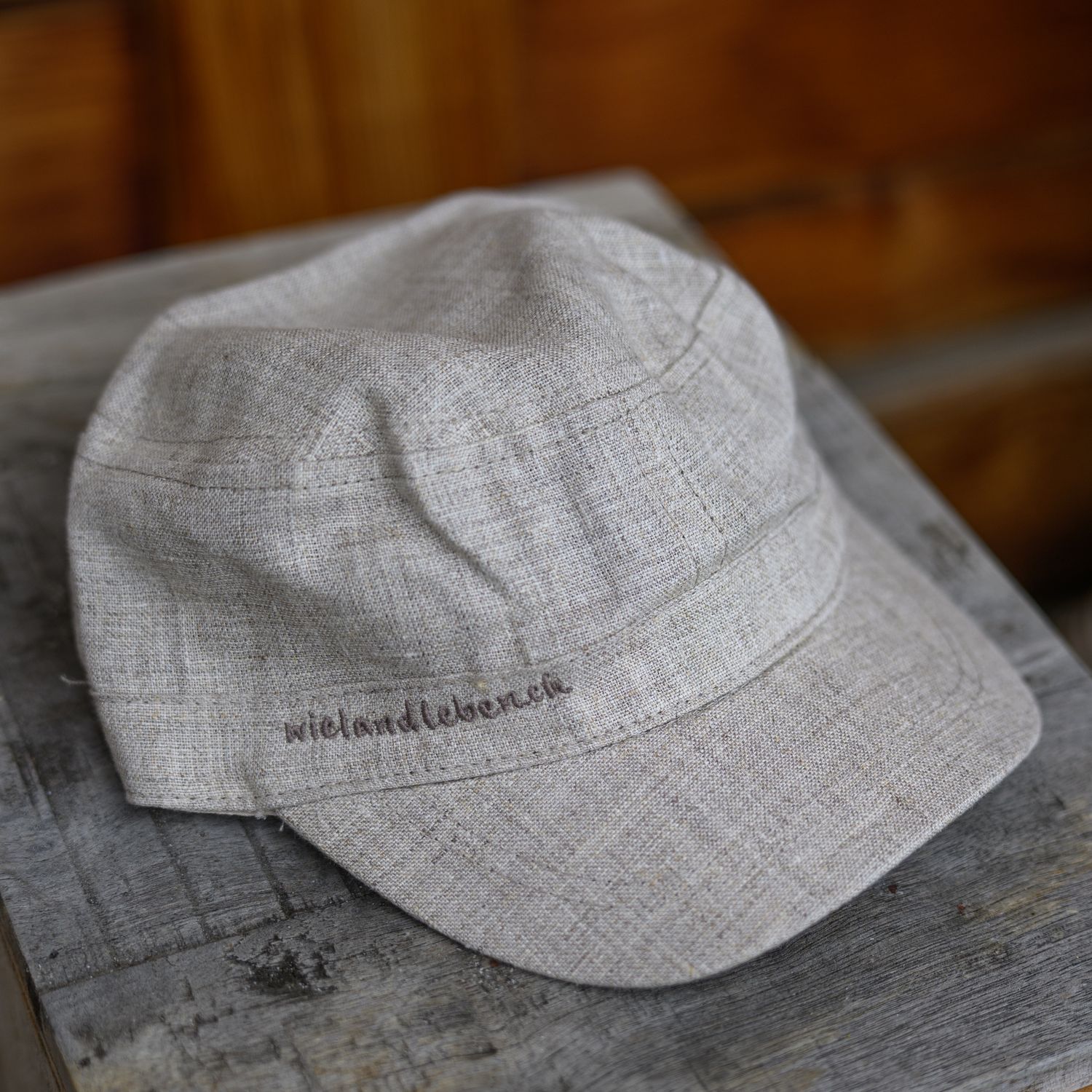 Leinen Sonnencap – wielandleben Style