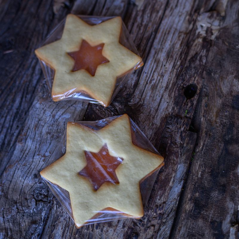 ​Emmentaler Bio Suisse UrDinkel Mürbteig Stern